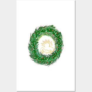 The Christmas Wreath Posters and Art